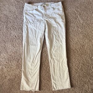 Jessica Simpson Cream Straight Leg Women's Jeans
